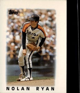 1986 Nolan Ryan #43 Major League Leaders
