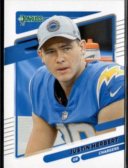2021 Justin Herbert #70 Donruss