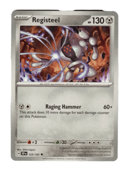 2024 Registeel #125 Surging Sparks