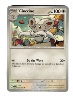 2025 Cinccino #76 Black Bolt