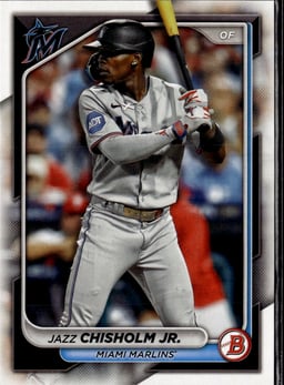 2024 Jazz Chisholm Jr. #95 Bowman