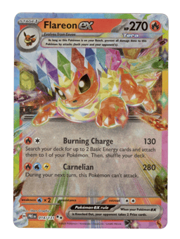 2025 Flareon ex #14 Prismatic Evolutions