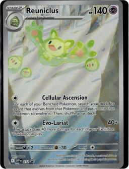 2023 Reuniclus #212 Scarlet & Violet Black Star Promos