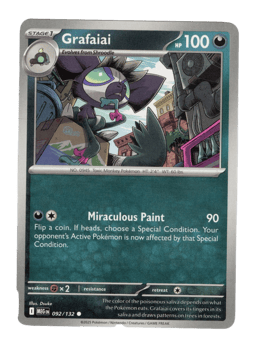 2025 Grafaiai #92 Mega Evolution