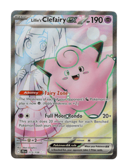 2025 Lillie's Clefairy ex #173 Journey Together