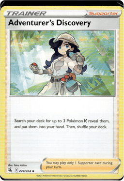 2021 Adventurer's Discovery #224 Fusion Strike