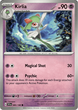 2023 Kirlia #85 Scarlet & Violet