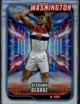 2024 Kyshawn George #158 Topps Chrome