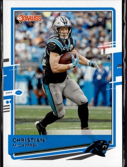 2020 Christian McCaffrey #48 Donruss