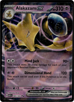 2023 Alakazam ex #65 151