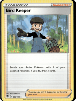 2020 Bird Keeper #159 Darkness Ablaze