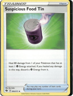 2020 Suspicious Food Tin #66 Champion's Path