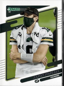2021 Aaron Rodgers #155 Donruss