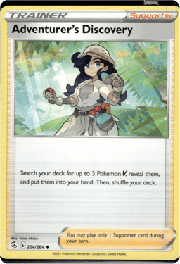2021 Adventurer's Discovery #224 Fusion Strike