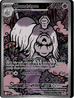 2025 Houndstone #145 Mega Evolution