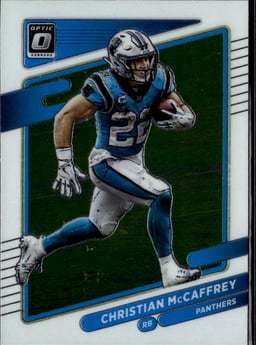 2021 Christian McCaffrey #160 Donruss Optic
