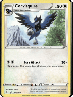 2021 Corvisquire #220 Fusion Strike