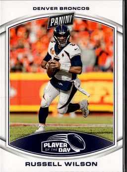 2023 Russell Wilson #43 Player of the Day