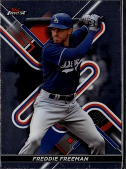 2022 Freddie Freeman #34 Topps Finest