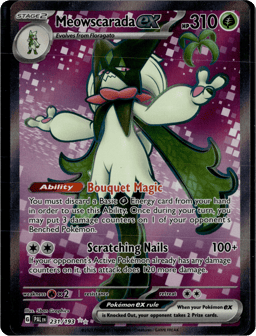 2023 Meowscarada ex #231 Paldea Evolved