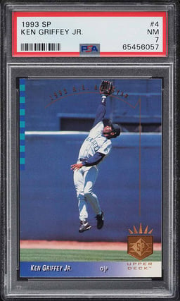1993 SP Ken Griffey Jr. #4 PSA 7 NRMT