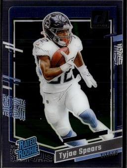 2023 Tyjae Spears #88 Clearly Donruss