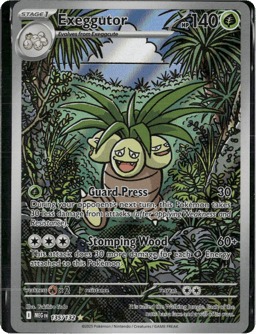 2025 Exeggutor #135 Mega Evolution