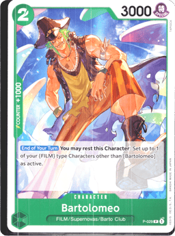 2022 Bartolomeo (reprint) #29 Promos