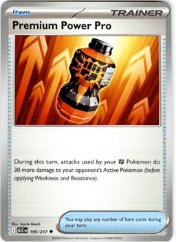 2026 Premium Power Pro #199 Ascended Heroes