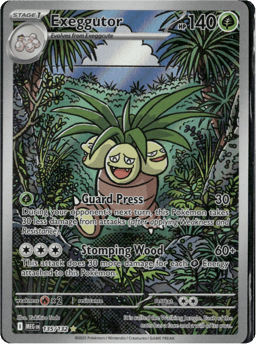 2025 Exeggutor #135 Mega Evolution