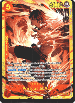 2026 Portgas.D.Ace (foil) #118 The Time Of Battle