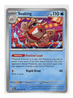 2025 Seaking #21 Prismatic Evolutions