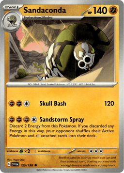 2023 Sandaconda #120 Scarlet & Violet