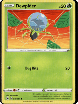 2021 Dewpider #19 Fusion Strike