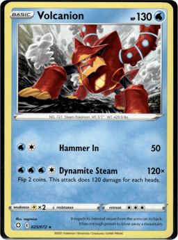2021 Volcanion #25 Shining Fates