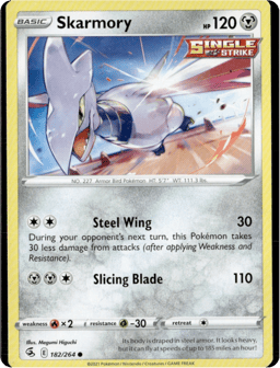 2021 Skarmory #182 Fusion Strike