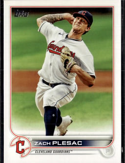 2022 Zach Plesac #377 Topps