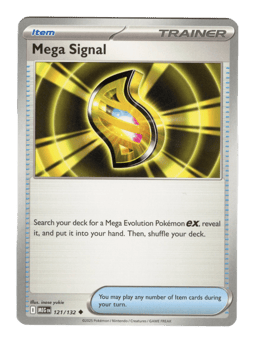 2025 Mega Signal #121 Mega Evolution