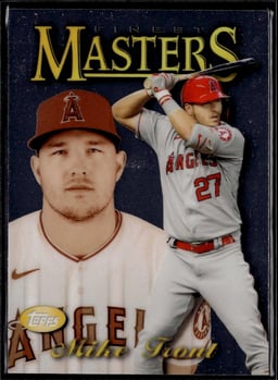 2021 Mike Trout #97FM-MT Topps Finest 1997 Masters