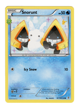 2016 Snorunt #RC7 Generations