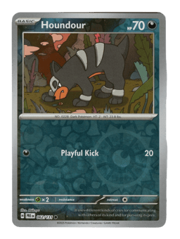 2025 Houndour #62 Prismatic Evolutions