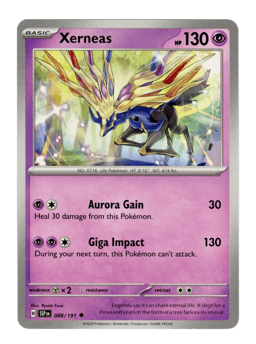 2024 Xerneas #88 Surging Sparks