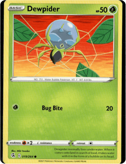 2021 Dewpider #19 Fusion Strike