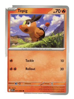 2025 Tepig #11 White Flare