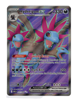 2025 Hydreigon ex #161 White Flare