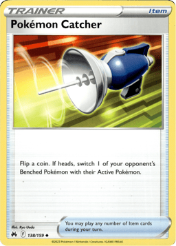 2023 Pokémon Catcher #138 Crown Zenith