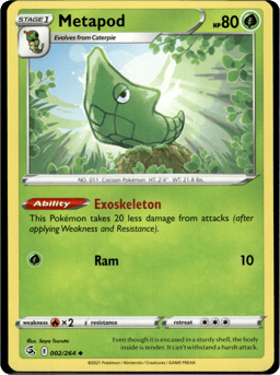 2021 Metapod #2 Fusion Strike