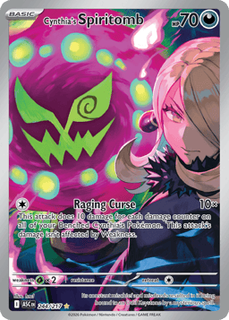 2026 Cynthia's Spiritomb #244 Ascended Heroes