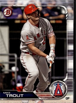 2019 Mike Trout #1 Bowman