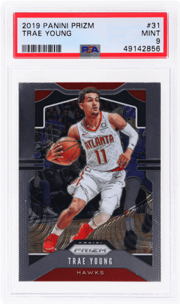 2019 Panini Prizm Trae Young #31 PSA 9